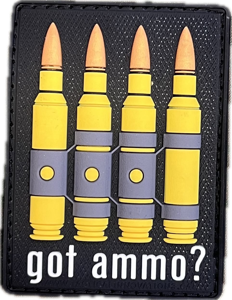 Got Ammo 50 Cal. / 7.62 mm,  Morale Patch