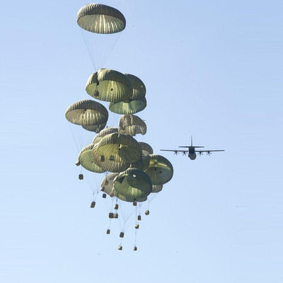 Parachute, G11, 100 ft. Dia., Cargo Chute, Heavy Drop [120 Panel]