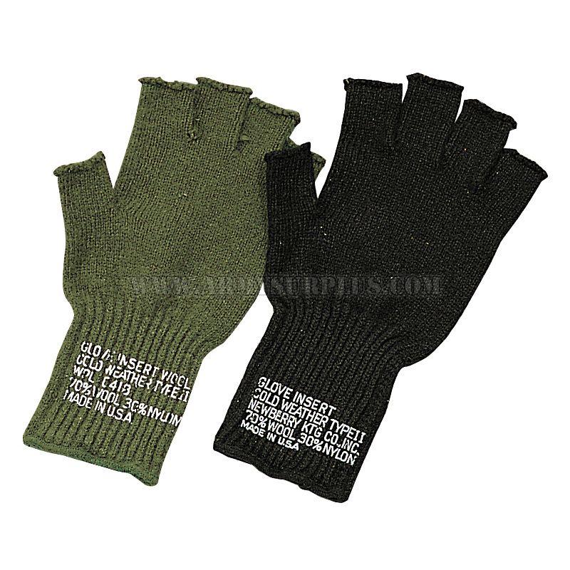 Gloves - Fingerless - Wool