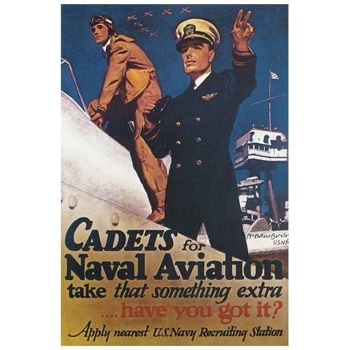 Poster - Cadets For Naval Aviation - Giclee Print on Photo Paper