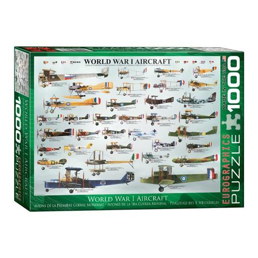 Eurographics, Puzzle, WWI Aircarft, 1000 pieces