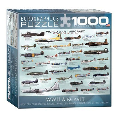 Eurographics, Puzzle, WWII Aircraft, 1000 pieces