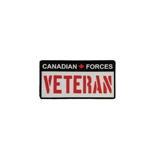 Candian Force Veteran - Red & White
