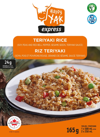 Teryaki Rice, Vegan, Lactose Free