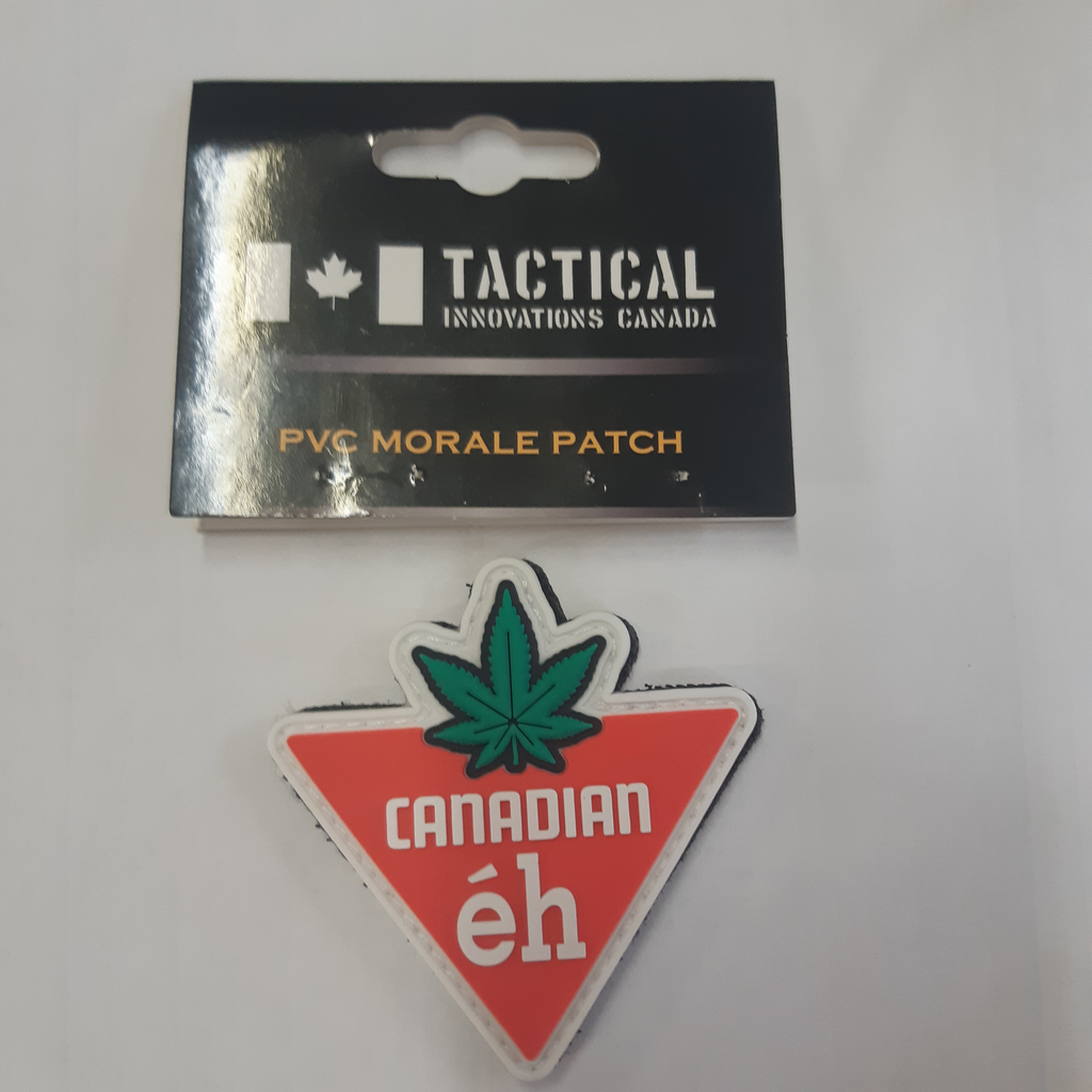 Canadian Eh Cannabis Patch 2"x2.5"