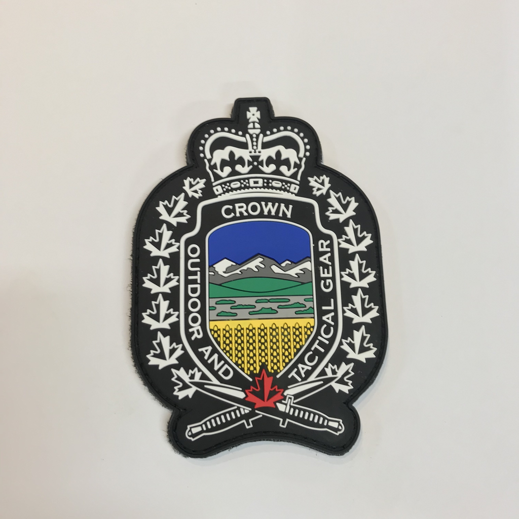 Crown Outdoor & Tactical Patch V2 Patch, PVC
