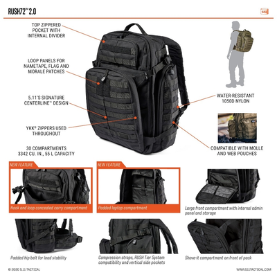 Rush 72 2.0 Backpack