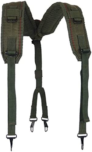 Used Nylon LC-2 Y Suspenders, US Issue