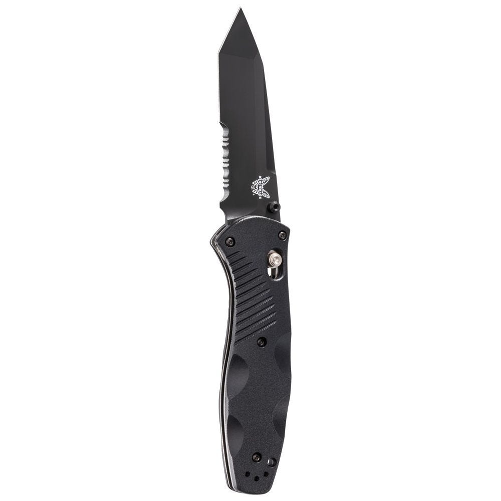 Benchmade Barrage AXIS-Assisted Black Combo Tanto Blade #583SBK