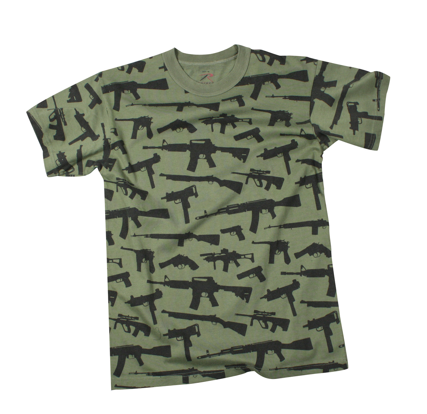 Multi Printed Guns, T-Shirt