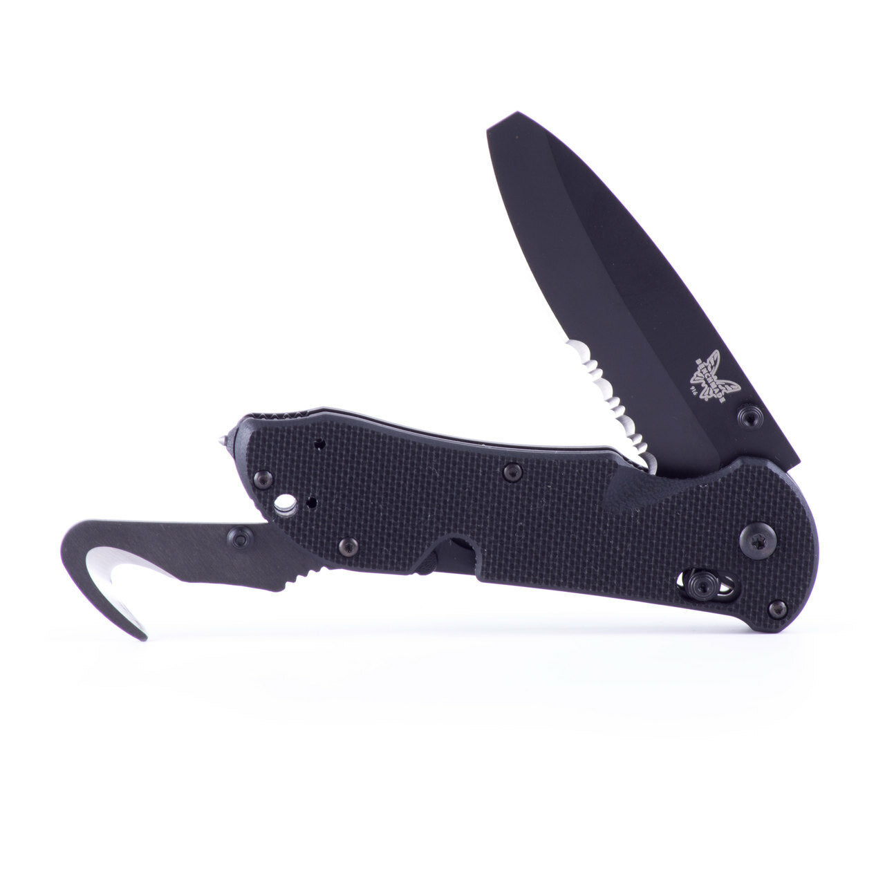 Benchmade Tactical Triage Serrated Opposing Bevel