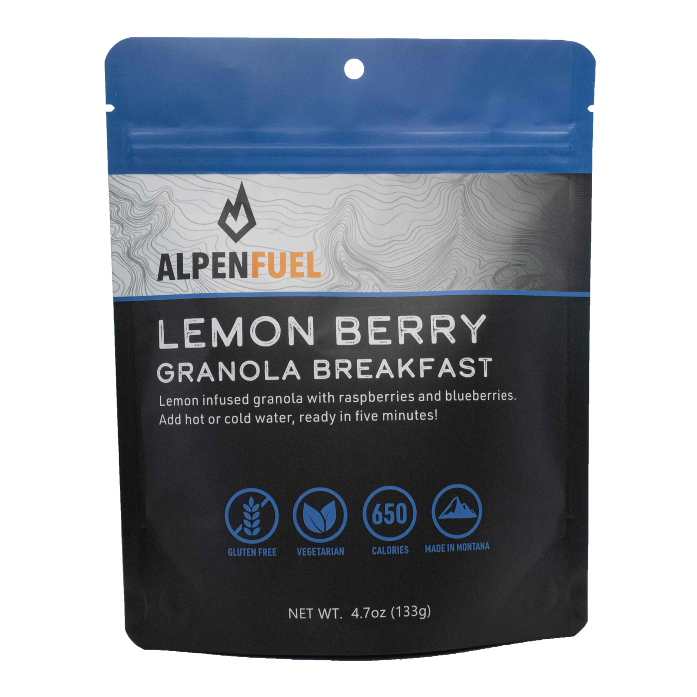 ALPENFUEL, Lemon Berry Granola Breakfast