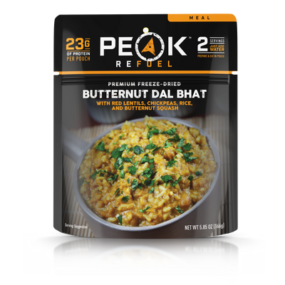 Peak Refuel, Butternut Dal Bhat Meal