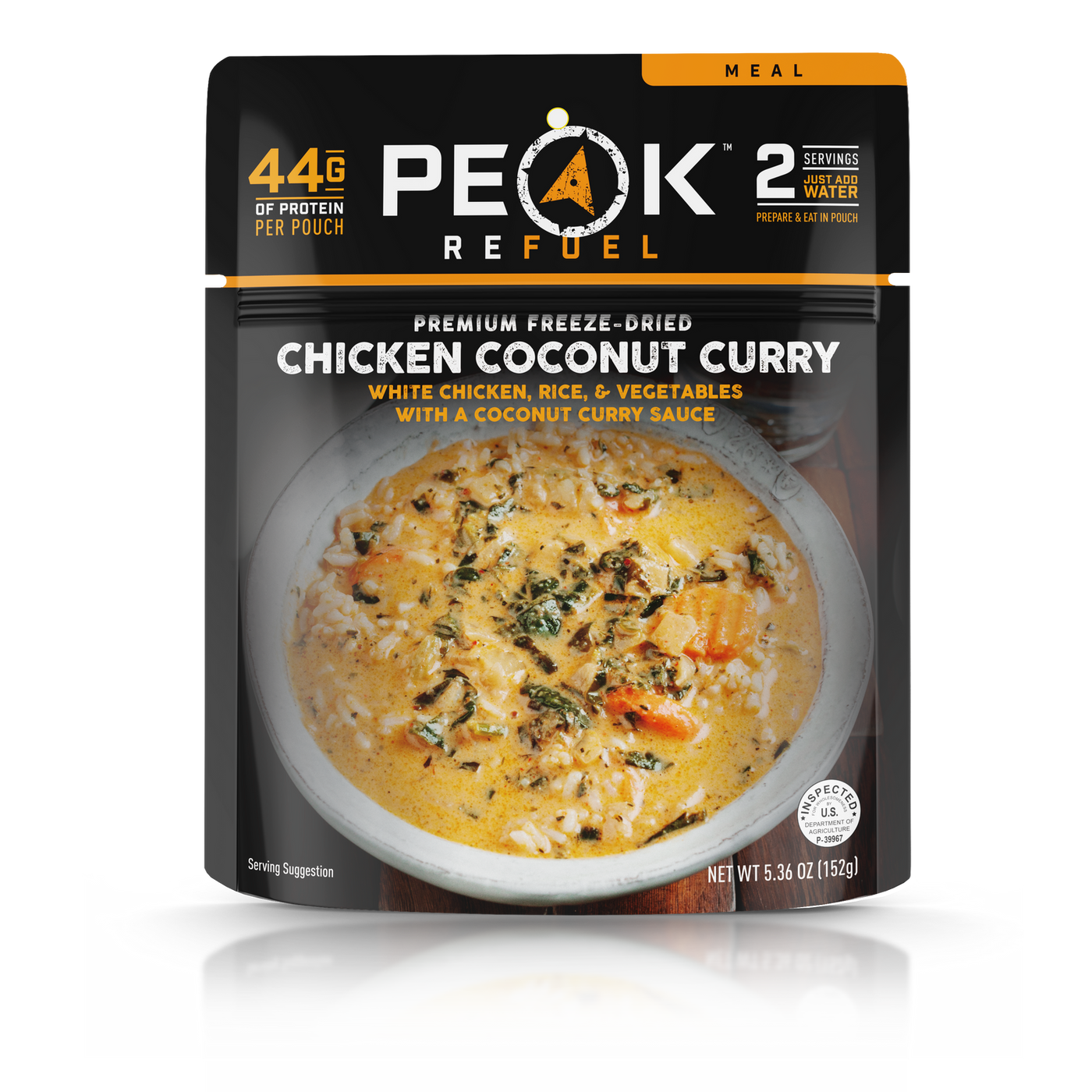 Peak Refuel, Chicken Coconut Curry Meal