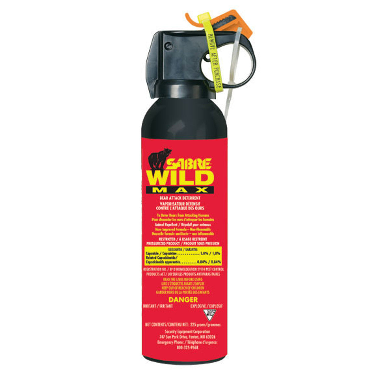 Sabre Wild Max Bear Spray 225 GRM