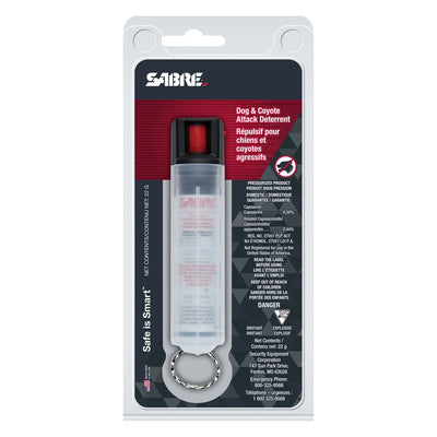 Sabre Dog and Coyote Deterrent Clear Case - 22g