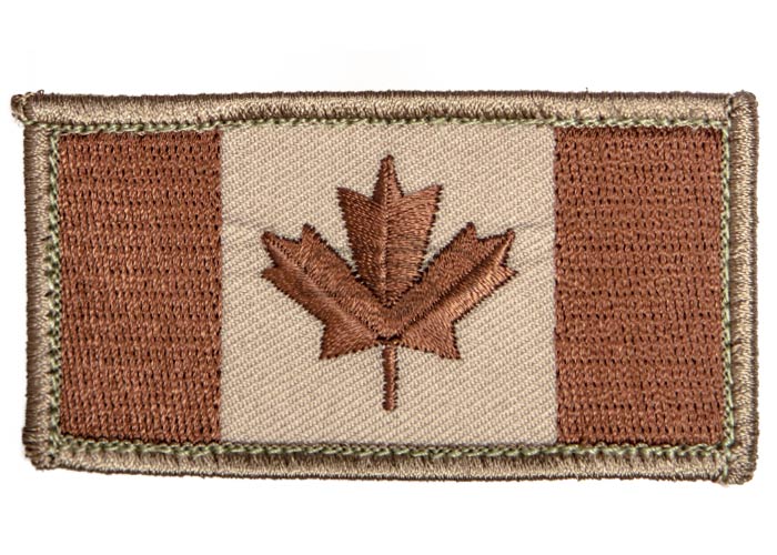 Canadian Flag Cloth Patch