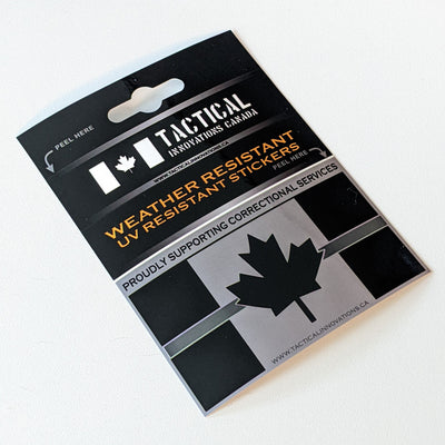 Sticker, Canada Thin Line