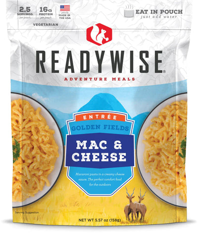 ReadyWISE,  Golden Fields Mac & Cheese