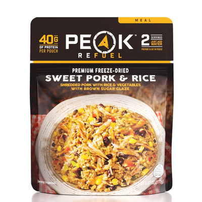 Peak Refuel, Sweet Pork & Rice Meal