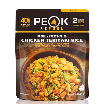 Peak Refuel, Chicken Teriyaki Rice Meal